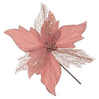 Цветок искусственный "Пуансеттия", L26 W26 H35 см Цветок искусственный "Пуансеттия", L26 W26 H35 см