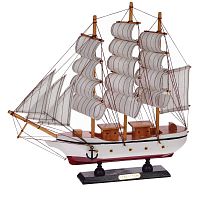 Изделие декоративное "Корабль", L33 W6 H33 см
