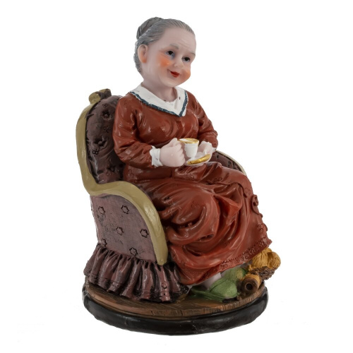 Фигурка декоративная "Бабушка/Дедушка", L10,5 W10,5 H16 см, 2в. фото 4