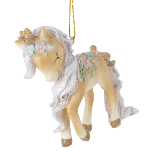 Фигурка декоративная подвесная "Лошадка", L8 W2,5 H7,5 см фото 3