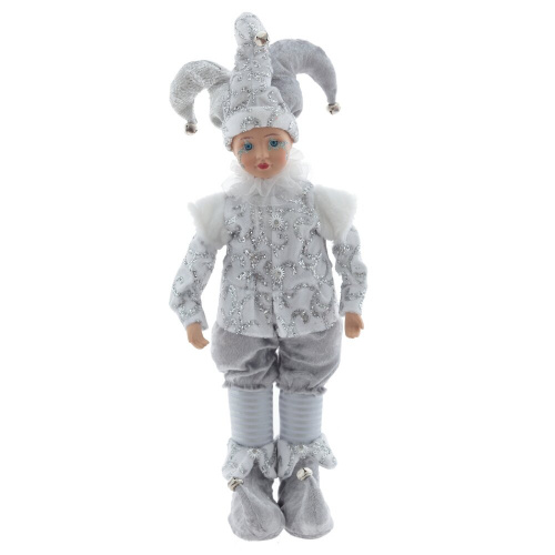 Игрушка набивная "Клоун" (муз, движ), L15 W14 H45 см