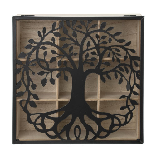 Шкатулка для чайных пакетиков, L24,5 W24 H7,5 см фото 2