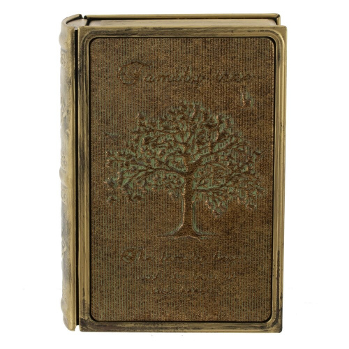 Шкатулка-книга, L12 W5 H17 см