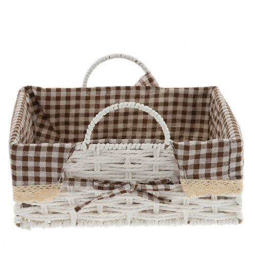 Корзина, L29 W29 H16,5/11 см фото 3