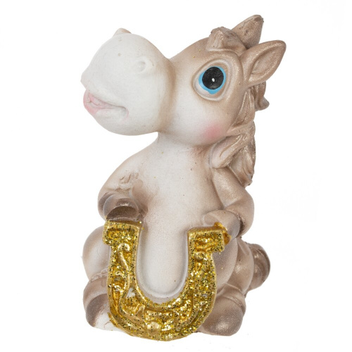 Фигурка декоративная "Лошадка", L4 W4,5 H6 см, 2в. фото 2 Фигурка декоративная "Лошадка", L4 W4,5 H6 см, 2в. фото 2