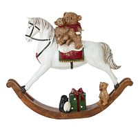 Фигурка декоративная "Лошадка-качалка", L28 W6 H24 см