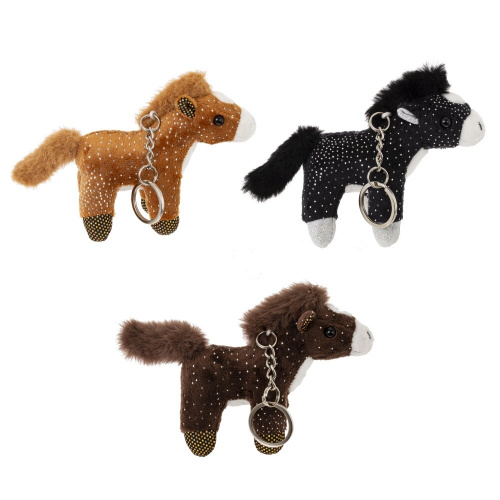 Брелок "Лошадка", L15 W7 H10 см, 3в. Брелок "Лошадка", L15 W7 H10 см, 3в.