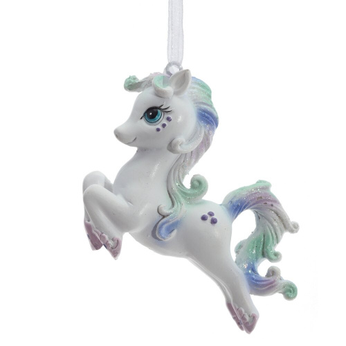 Фигурка декоративная подвесная "Лошадка", L8 W2 H6,5 см, 2в. фото 3 Фигурка декоративная подвесная "Лошадка", L8 W2 H6,5 см, 2в. фото 3