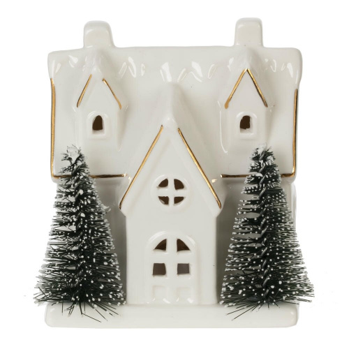 Фигурка декоративная "Домик" с подсветкой (2хLR44), L8 W6 H9 см фото 2