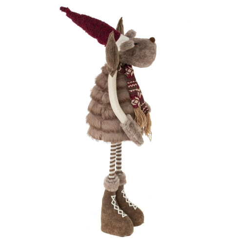 Игрушка набивная "Олень", L40 W17 H93/76 см фото 4 Игрушка набивная "Олень", L40 W17 H93/76 см фото 4