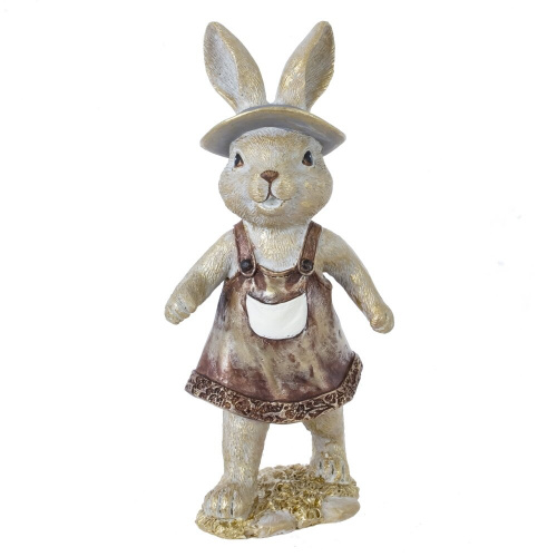 Фигурка декоративная "Зайка", L8 W7 H18 см фото 2