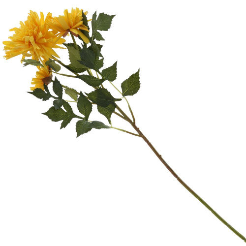 Цветок искусственный "Хризантема", L18 W18 H68 см фото 3