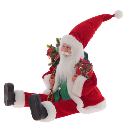 Дед Мороз, L26 W18 H60/25 см фото 2