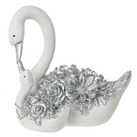 Фигурка декоративная "Лебедь", L18 W13 H17,5 см
