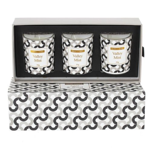 Набор из 3-х свечей ароматических, D 4.5 см, L20,5 W10 H5,5 см фото 7 Набор из 3-х свечей ароматических, D 4.5 см, L20,5 W10 H5,5 см фото 7