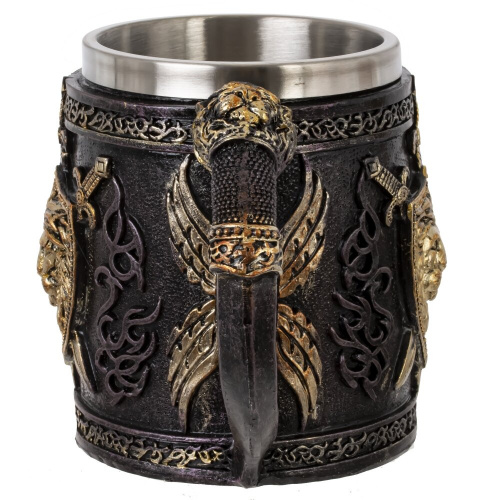 Кружка "Доспехи", 450 мл, L14,5 W9,5 H11,5 см фото 4