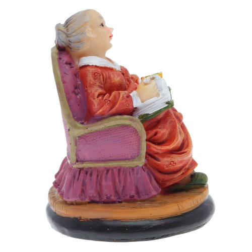 Фигурка декоративная "Бабушка/Дедушка", L6 W6 H7,5 см, 2в. фото 5