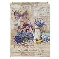 Шкатулка-книга с кодовым замком, L16 W6,5 H22 см