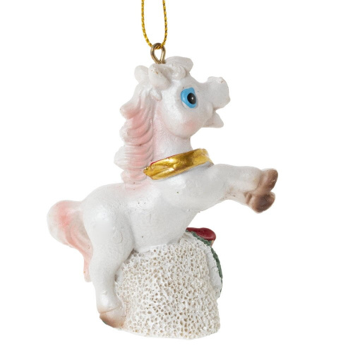 Фигурка декоративная подвесная "Лошадка", L6 W3 H8 см, 6в. фото 3 Фигурка декоративная подвесная "Лошадка", L6 W3 H8 см, 6в. фото 3