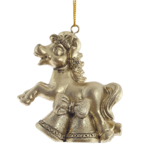 Фигурка декоративная подвесная "Лошадка", L6 W3 H6,5 см, 3в. фото 4 Фигурка декоративная подвесная "Лошадка", L6 W3 H6,5 см, 3в. фото 4