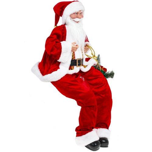 Дед Мороз, L43 W25 H110/84 см фото 2