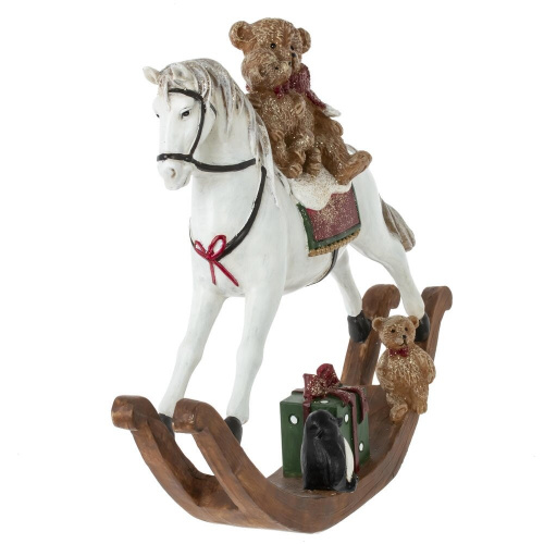 Фигурка декоративная "Лошадка-качалка", L28 W6 H24 см фото 2