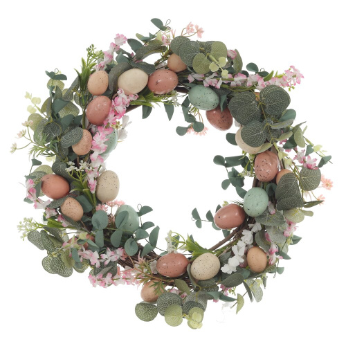 Изделие декоративное "Венок пасхальный", L43 W43 H1 см