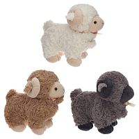 Игрушка набивная "Милашка-Овечка", L16 W22 H22 см, 3в.