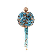 Украшение новогоднее "Шар", D 10 см, L10 W10 H30 см