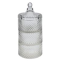 Конфетница, 1000 мл, L10 W10 H24,5 см