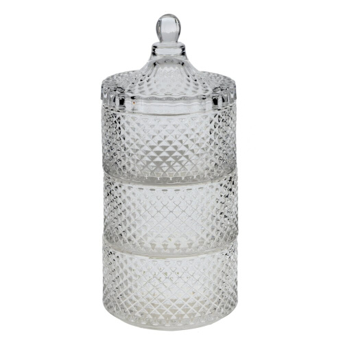 Конфетница, 1000 мл, L10 W10 H24,5 см