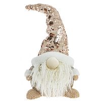 Фигурка декоративная "Гном", L20 W17 H20 см, разм.полк. Lп20 Wп16 Hп18 см
