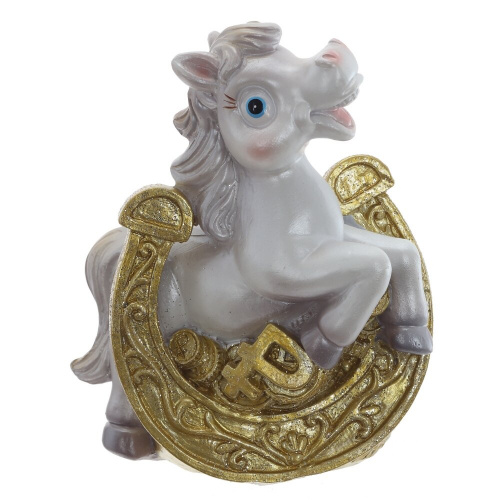 Копилка "Лошадка", L7,5 W6,5 H10 см, 6в. фото 5