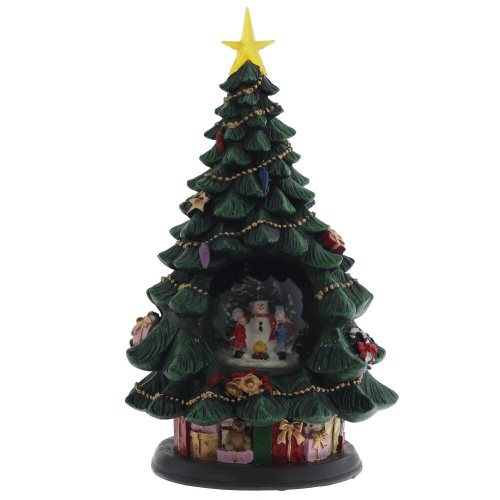 Фигур декор в стекл шаре "Елка и Снеговик" (подсв,муз, вьюга, AAх3 н/п), D 10 см, L19,5 W19,5 H35 см Фигур декор в стекл шаре "Елка и Снеговик" (подсв,муз, вьюга, AAх3 н/п), D 10 см, L19,5 W19,5 H35 см