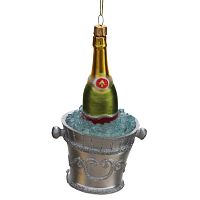 Украшение новогоднее "Шампанское", L9 W7,5 H16