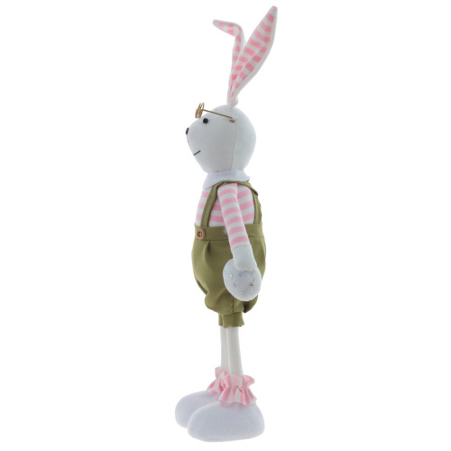 Игрушка набивная "Заяц/Зайка", L12 W7,5 H41/33 см, 2в. фото 7