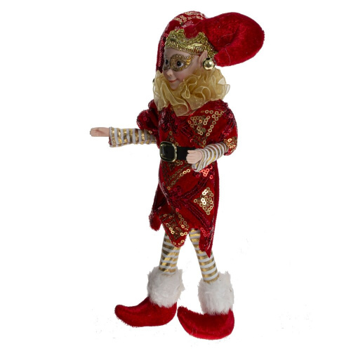 Игрушка набивная "Клоун", L13 W5 H25 см, 2в. фото 4