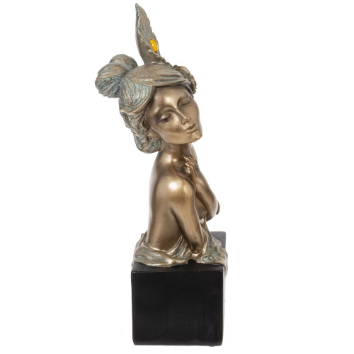 Фигурка декоративная "Девушка", L8 W11 H28,5 см фото 4