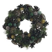 Изделие декоративное "Венок", L33 W8 H33 см