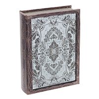 Шкатулка-книга с зеркальным элементом, L21 W6,5 H30 см