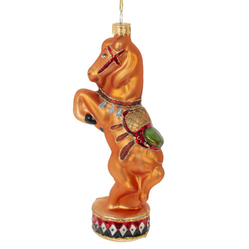 Украшение новогоднее "Лошадка", L8 W5 H17 см фото 2 Украшение новогоднее "Лошадка", L8 W5 H17 см фото 2