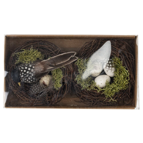 Набор из 2-х изделий декоративных "Пасхальная композиция" (3*4), L19,5 W12 H5 см фото 6