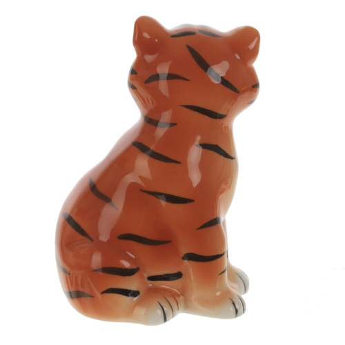 Фигурка декоративная "Тигр",  L6,5 W7 H11 см, 2в. фото 6