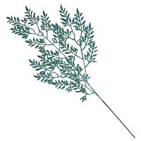 Иделие декоративное "Ветка", L15 W15 H85 см