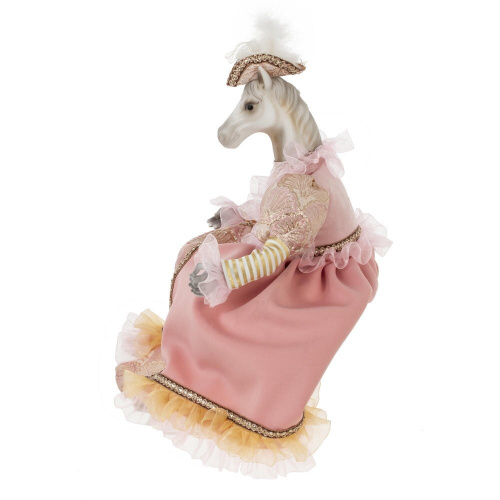 Игрушка набивная  "Лошадь", L20 W16 H42/22 см фото 4