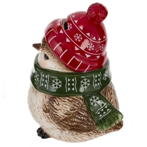 Копилка "Птичка", L10 W10 H14 см, 2в. фото 4