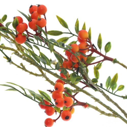 Ветка искусственная "Рябина", L13 W13 H84 см фото 2