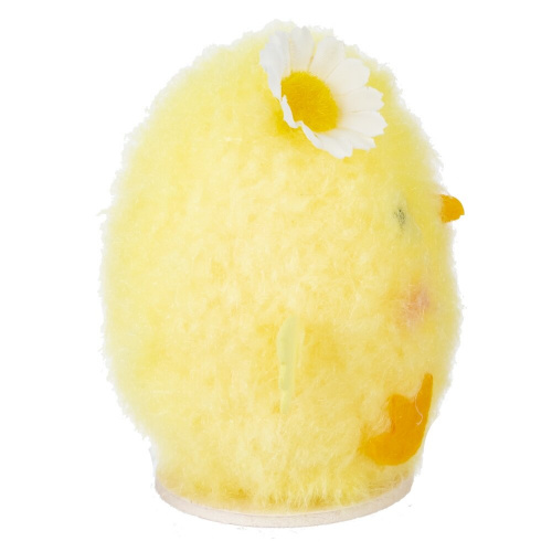 Фигурка декоративная "Цыпленок" (блок 12 шт), L7 W6 H7 см, 3в. фото 7