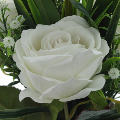 Цветочная композиция, L32 W32 H53 см фото 3