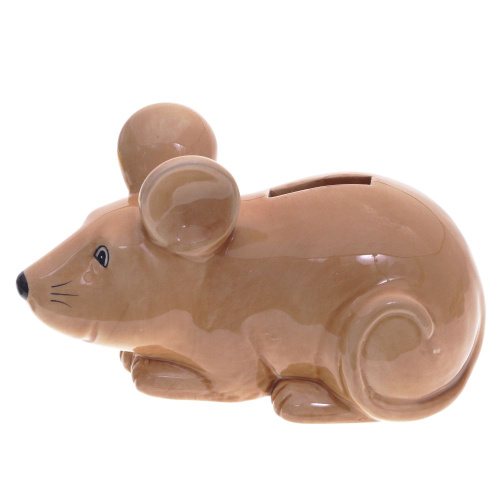 Копилка "Мышка", L16 W8,5 H8,5 см, 2в. фото 2